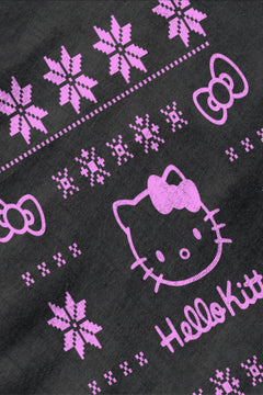 KIDS UGLY: Hello Kitty Retro Christmas | Cute Kittens | Kids Festive T-shirt