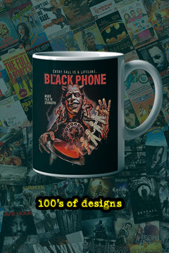 Horror The Black Phone 11oz Mug | Thrilling Horror Film Design Mug