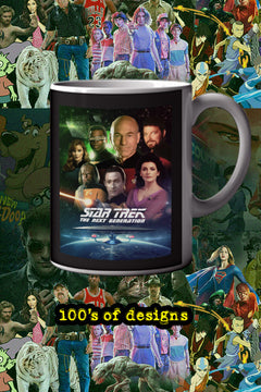 Star Trek The Next Generation 11oz Mug | TV Show | Picard Ready for Tea Mug