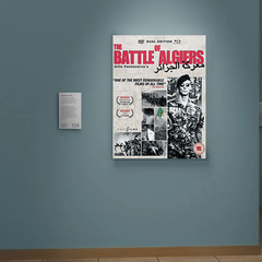 The Battle of Algiers Canvas Print featuring Lead Actor's Name | Film Decor | Movie Poster Art | Vintage Film Print | Classic Cinema Art