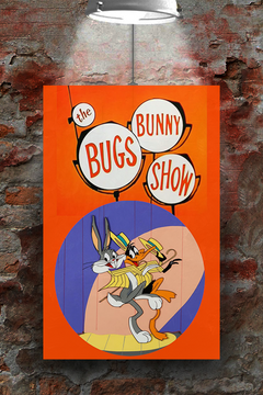 The Bugs Bunny Show Premium Gloss Poster | Bugs Bunny Design | TV Show Home Decor