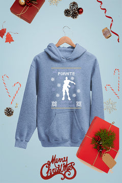 "Twas The Fortnite Before Christmas Dance Pose" | Kids Christmas Ugly Hoodie