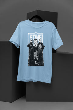 STING WWE T-Shirt | Iconic WCW Wrestler | The Franchise of the Raft