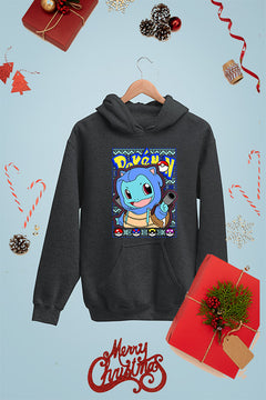 KIDS Ugly Christmas Squirtle Hoodie from Pokemon | Kids Christmas Ugly Design | Limited