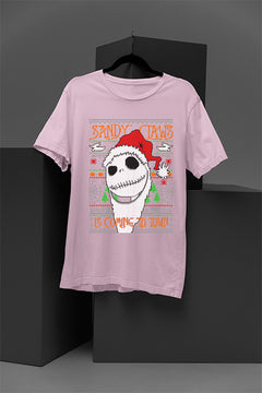 UGLY Nightmare Before Christmas Sandy Claws Jack | Vintage Christmas Ugly Design | Retro Holiday Apparel |