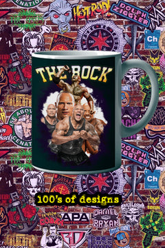 THE ROCK 11oz Mug | Pro Wrestling | Dwayne Johnson | WWE Legend