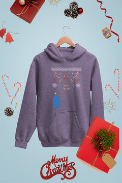 "Cookie Monster Christmas Chaos" | Sesame Street | Kids Christmas Ugly Hoodie