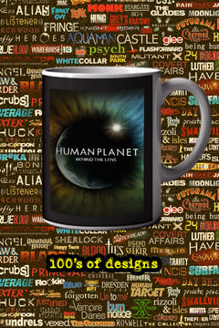 Human Planet 11oz Mug | TV Show Merchandise | Human Planet Poster Design | Unique Gift for Fans | Sustainable Materials