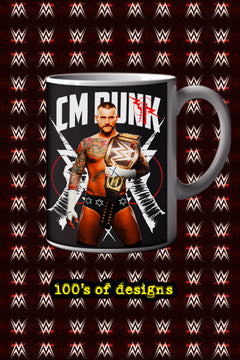 CM PUNK 11oz Mug | Pro Wrestling Legend CM PUNK Image Mug Merchandise Trend