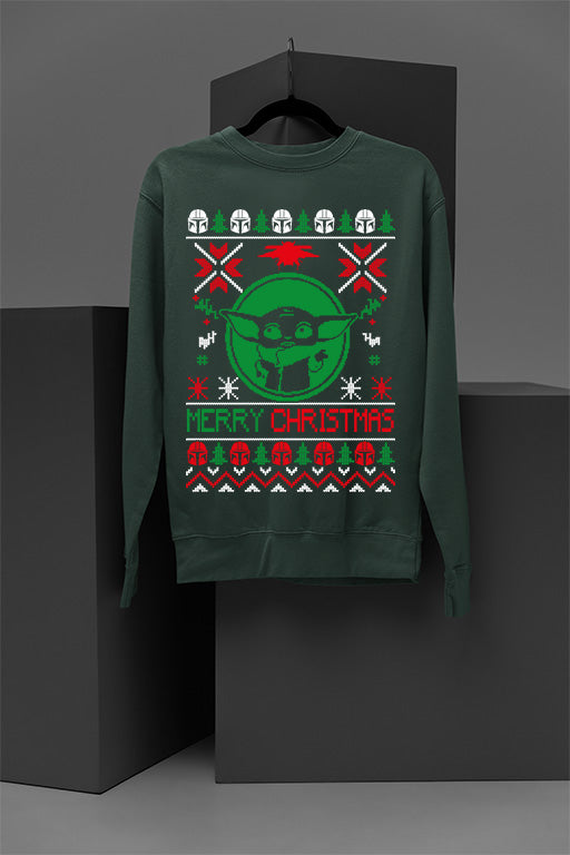 Sithmas Yoda | Star Wars Xmas Sweatshirt | Festive Jedi Spirit