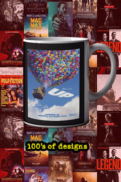 Up 11oz Mug featuring Film Memrobillia Up Poster | Adventure | Pixar | Ellie | Carl | Movie Collectible