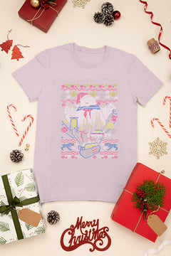 KIDS UGLY Marshmallow Man from Ghostbusters Christmas T-shirt | Retro 80s Kids
