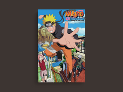 Naruto Shippuden Canvas Print | Anime Design | Sasuke Uchiha Poster Art | TV Show Fan Gift | Home Decor Art Print