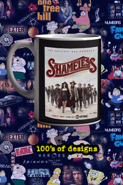 Shameless USA 11oz Mug featuring William H. Macy | Emmy Rossum | Fiona Gallagher design - TV Show merchandise - Unique gift idea for fans