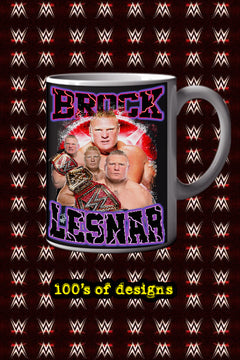 Brock Lesner 11oz Mug | Pro Wrestling | Brock Lesner | WWE Superstar Mug | Wrestling Fan Gift
