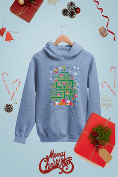 KIDS UGLY Super Mario Bros Christmas Hoodie | Retro Gaming | Kids Christmas Holiday | Video