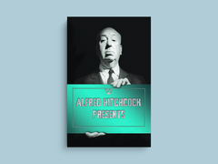 Alfred Hitchcock Presents Canvas Print | Hollywood Legend Anthology Cult Classic TV Show | Vintage Retro Home Decor | Actor's Name Canvas Wall Art