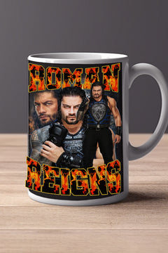 Roman Reigns 11oz Mug | Pro Wrestling | WWE | Wrestling Fan Gift | Coffee Cup | Gift for Him | Wrestling Merchandise
