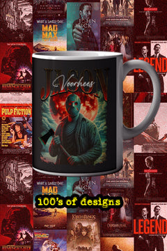 Halloween Jason Voorhees 11oz Mug | Horror Film Poster Design