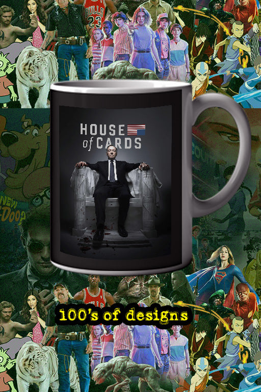 House of Cards 11oz Mug Frank Underwood Kevin Spacey Netflix TV Show Design | House of Cards Mug | House of Cards Gift