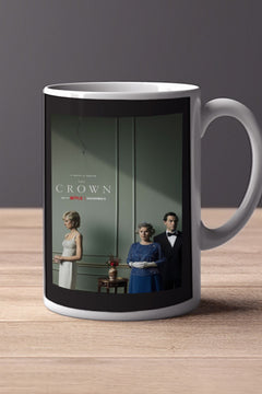 The Crown 11oz Mug featuring Olivia Colman | TV Show Memorabilia | Royal Family Gift