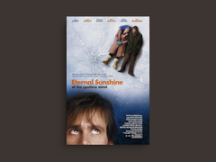 Eternal Sunshine of the Spotless Mind Canvas Print | Film Art | Jim Carrey | Kate Winslet | Movie Poster | Home Decor