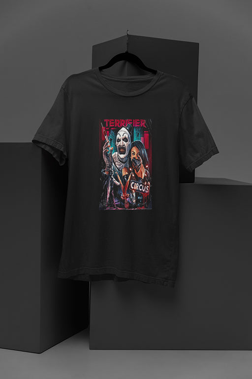 Horror Terrifier | Art the Clown T-shirt | Horror Film Tee | Halloween