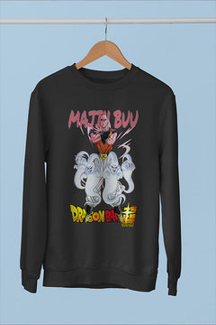 Majin Buu Dragon Ball Z Sweatshirt | Anime Lover Apparel | Vintage Anime Character Gear