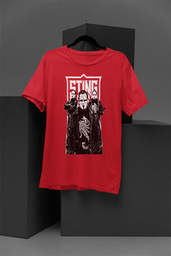 STING WWE T-Shirt | Iconic WCW Wrestler | The Franchise of the Raft