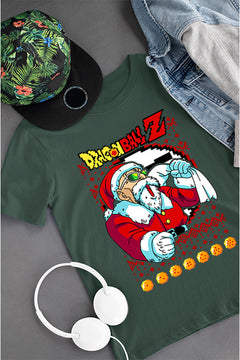 KIDS UGLY "Master Roshi Blast" Dragon Ball Z Christmas T-shirt | Kids Ros