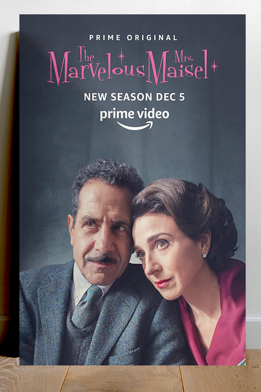 The Marvelous Mrs. Maisel | Rachel Brosnahan | TV Show Poster | Gloss Design | Retro Chic | Vintage Style | Etsy Shopify SEO