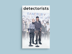 Detectorists Canvas Print Mackenzie Crook | Toby Jones | TV Show Detectorists Design