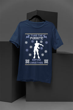 UGLY: Twas The Fortnite Before Christmas Dance Pose | Festive Gaming Shirt | Holiday Gamer Tee