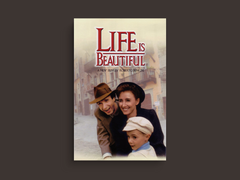 Life Is Beautiful Canvas Print Roberto Benigni | Film Art Home Decor Trending Design