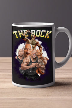 THE ROCK 11oz Mug | Pro Wrestling | Dwayne Johnson | WWE Legend
