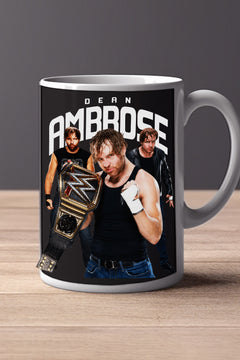 DEAN AMBROSE 11oz Mug | Pro Wrestling | DEAN AMBROSE Image | Collectible Merch | Gift for Fans