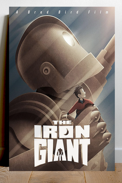 The Iron Giant Vin Diesel Gloss Poster | Film Memorabilia | Sci-Fi Wall Art | Fan Gift