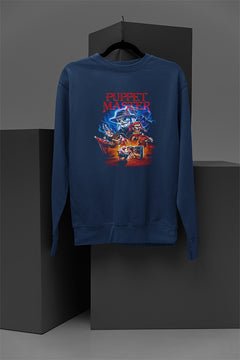 Horror Puppet Master | Spooky Pullover | Creepy Cozy Sweater | Halloween