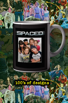 Spaced 11oz Mug featuring Simon Pegg | Nick Frost | TV Show Spaced Design