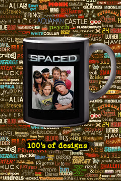 Spaced 11oz Mug featuring Simon Pegg | Nick Frost | TV Show Spaced Design