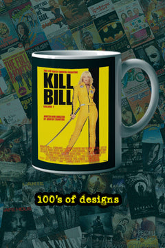 Kill Bill Vol 1 11oz Mug | Film Memorabilia Mug | Kill Bill Vol 1 Design Featuring Uma Thurman