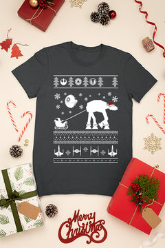 KIDS UGLY: Galactic Fun Star Wars Christmas Sledge | Kids Christmas Ugly Design |
