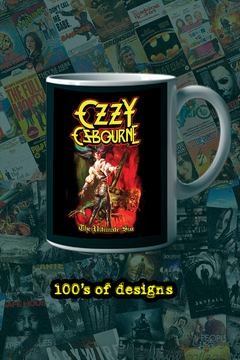 Ozzy Osbourne The Ultimate Sin Mug | 11oz Rock Album Art Cup | Heavy Metal Classic Collectible