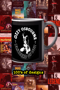 Ozzy Osbourne Blizzard of Ozz 11oz Mug | Classic Rock Album Tribute | Iconic Metal Legend Cup