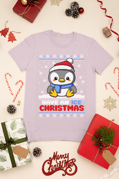 KIDS UGLY: Penguin Parade | Have an Ice Christmas | Kids Christmas Ugly Design |