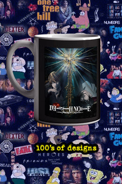 Death Note 11oz Mug featuring the Poster Design | Anime Merch | Light Yagami Mug