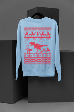 UGLY Christmas T-Rex | Dino-mite Holiday Fun | T-Rex Xmas Swe