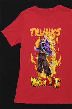 Trunks | Anime Tee | Dragon Ball Z Shirt | Saiyan Warrior Top | Hip Hop Streetwear