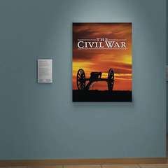 The Civil War Canvas Print | TV Show Design | Lead Actors Name - SEO Friendly for Shopify and Etsy