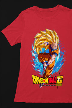 Introducing: Super Saiyan Power Unleashed T-Shirt | Goku Transformation Tee | Dragon Ball Z